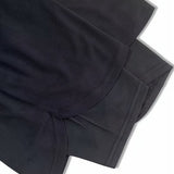 SparkNine Stridex fitness short heren - dubbellaags - met telefoonzak - M - zwart-wit - sneldrogend - met handdoeklus & zakken - functioneel & comfortabel