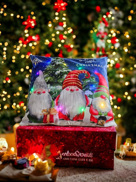 Mar's Art - Kerst - Kussenhoes Kerst - Kerst Kussen met - Verlichting