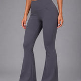 Flare Broek - Flared Pants met Zakken - Legging met &