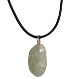 Sasemy - Edelsteen - Aquamarijn - Edelstenen - Edelsteen Hanger - Edelsteen Ketting - Cadeau - Verjaardagscadeau - Moederdag - Vaderdag