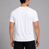 SparkNine Pulsegear sport t-shirt - heren - sneldrogend & ademend - XL - wit - lichtgewicht - ideaal voor trainen, rennen & fitness