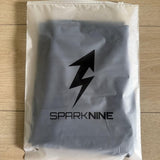 SparkNine Pacepocket dames sportlegging - met handige zakken - L - grijs - hoge taille - elastisch - squatproof - niet doorschijnend