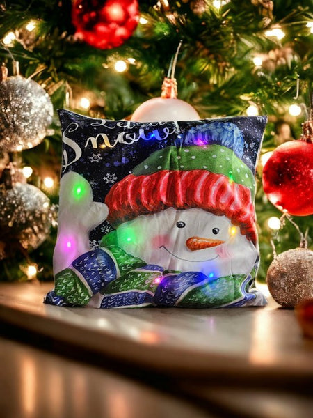 Mar's Art - Kerst - Kussenhoes Kerst - Kerst Kussen met - Verlichting