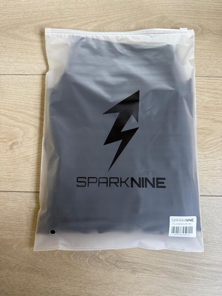 SparkNine Serenaflare dames legging - flare pants - met zakken - S - zwart - hoge taille - stijlvol - elastisch