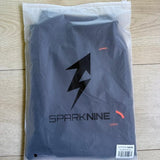 SparkNine Apex fitnesshort - sportbroek - met ritszakken - 152-158 - zwart - functioneel - sneldrogend & ademend - elastische band met trekkoord