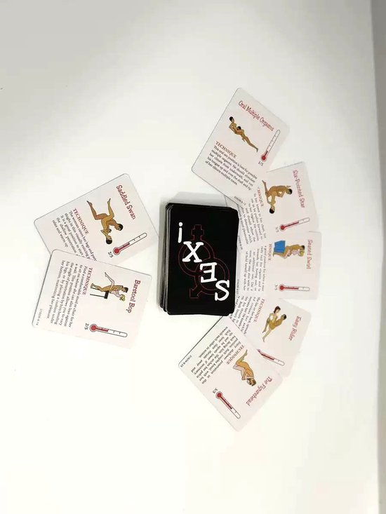 A Year of Sex! – Erotisch Kaartspel met Seksposities – 50+ Positiekaarten – Intimiteit & Variatie voor Koppels – Volwassenen Spel