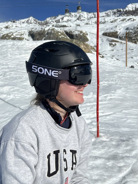 5one® Alpine 2 Anti-Condens Skibril met Hardcase voor kinderen
