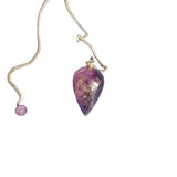 Sasemy - Edelsteen - Edelsteen hanger - Edelsteen Sieraad - Pendel - Verjaardag Cadeau - Cadeau - Moederdag