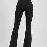 Flare Broek - Flared Pants met Zakken - Legging met &