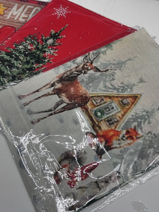Kerst Placemat - Placemat - - - Placemat - Decoratieve Placemat - 46x30,5