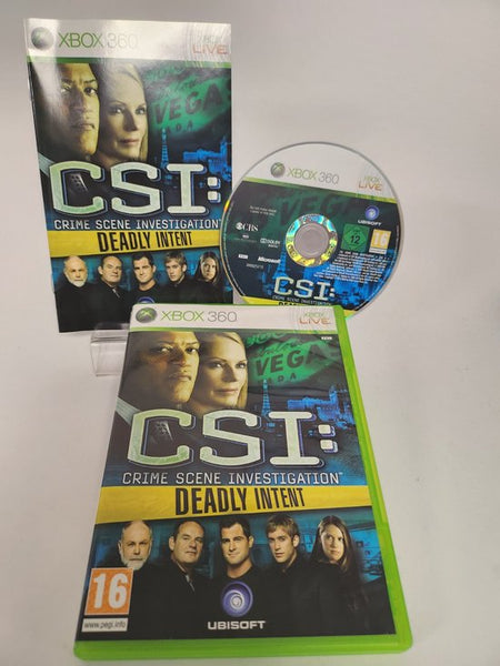 CSI: Deadly Intent
