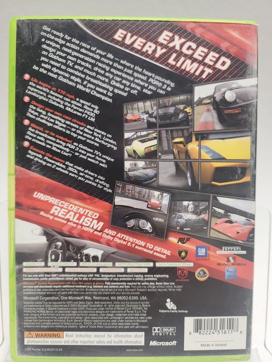 Project Gotham Racing 3