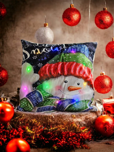 Mar's Art - Kerst - Kussenhoes Kerst - Kerst Kussen met - Verlichting