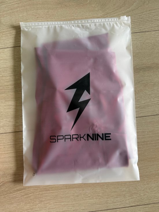 SparkNine Pacepocket dames sportlegging - met handige zakken - XXL - rood - hoge taille - elastisch - squatproof - niet doorschijnend