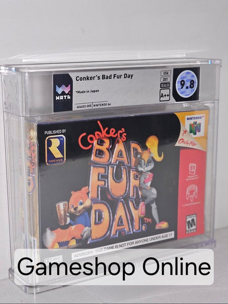 Conker's Bad fur day N64 Wata 9.8 A++ POP 7