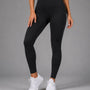 SparkNine Vibe sportlegging - L - zwart - squat-proof - butt crunch - elastisch - high waist - ondersteunend