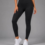 SparkNine Vibe sportlegging - S - zwart - squat-proof - butt crunch - elastisch - high waist - ondersteunend