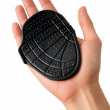 SparkNine Sparkgrip halterhandschoenen - rubber - antislip - volledige palm bescherming - flexibel - one size - zwart - fitness handschoen - grip lifting pads