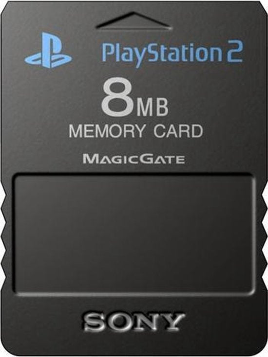 Sony Memory Card 8 MB Zwart PS2