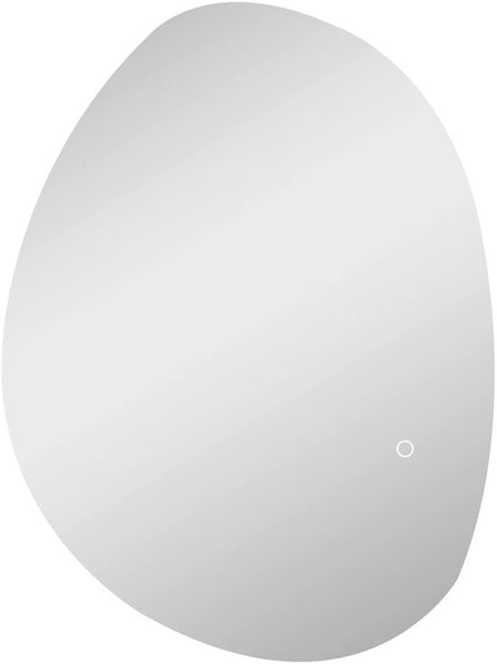 4goodz Asymmetrische Badkamerspiegel met LED-verlichting 70x50 cm