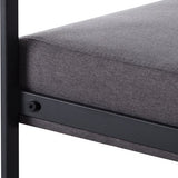 Zitbank voor 2 Personen - Grijs - 125 x 80 x 77 cm - Loveseat - Stijlvol en Comfortabel voor Elk Interieur