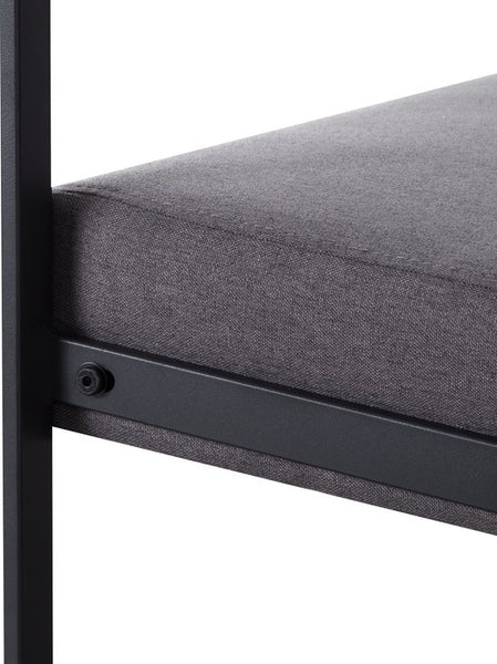 Zitbank voor 2 Personen - Grijs - 125 x 80 x 77 cm - Loveseat - Stijlvol en Comfortabel voor Elk Interieur