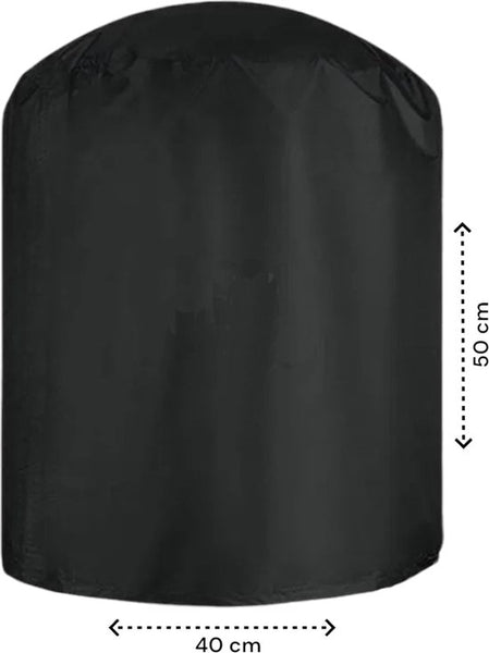 BBQ Hoes - 13 inch - Universeel - Geschikt voor Kamado, Weber, Grill Joe - Barbecue Hoes Waterafstotend - BBQ Accessoires - Beschermhoes Rond met Trekkoord - Kamado Accessoires