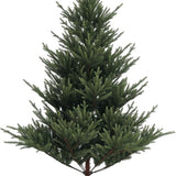 Kunstkerstboom van Noorse spar met metalen voet - 1046 takpunten - 180 cm - Ø157 cm Breed
