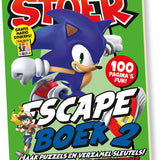 STOER Winterboek 2025 XXL - Winterboek - Doeboek - Escape boek 2 - Escape Room - Sonic - Knippen - Pokemon - Vakantieboek voor Kinderen - Vakantie - Puzzels - Tekenen - Schrijven - Invulboek - DIY - Invullen - Jongens Speelgoed - Cadeau Jongen