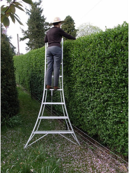 Niwaki Driepoot Tuinladder 240 cm Snoeiladder Tripod Ladder - Plukladder