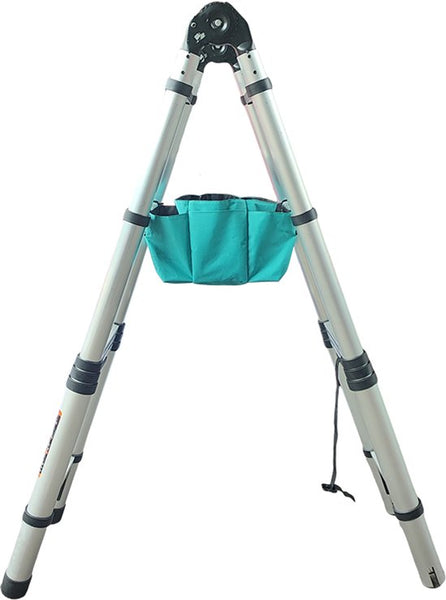 Ladder Gereedschapstas – Ladder Organizer met Meerdere Vakken – Ophangbare Gereedschapstas voor Ladder – Stevig & Opvouwbaar – 44 x 34 cm