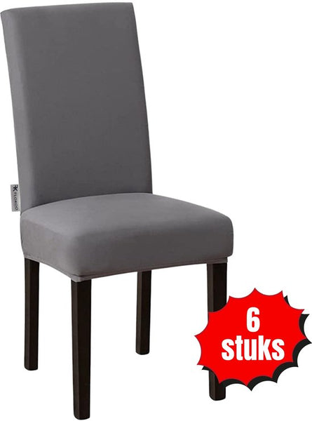 Stoelhoezen - Eetkamerstoel Hoes - 6 Stuks - Bescherm stijlvol je stoelen