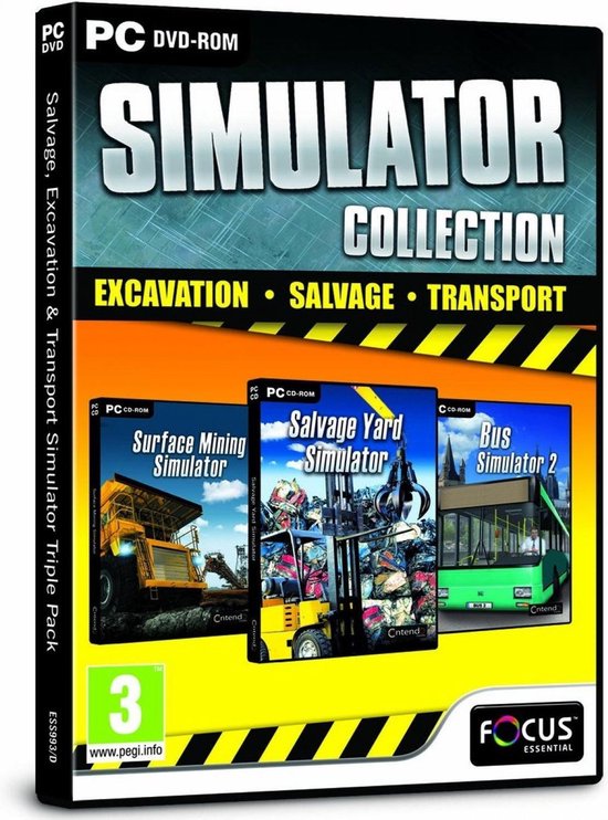 Salvage, Excavation and Transport Simulator Triple Pack -PC