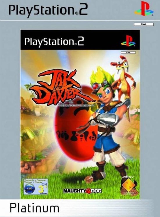 Jak & Daxter 1 Platinum -PS2