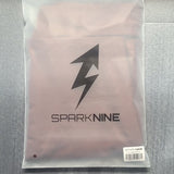 SparkNine Horizon flare broek - dames legging met zakken - petite pijplengte - XXL - bruin - hoge taille - stijlvol & elastisch - sportlegging