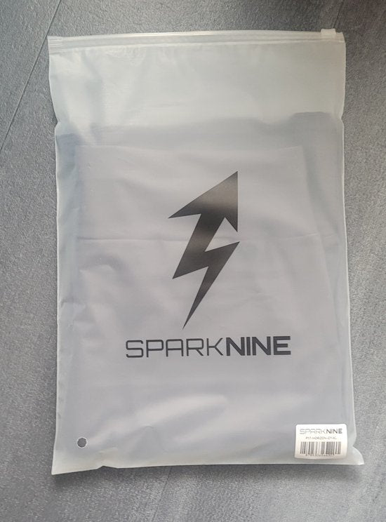 SparkNine Horizon flare broek - dames legging met zakken - petite pijplengte - S - grijs - hoge taille - stijlvol & elastisch - sportlegging