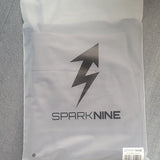 SparkNine Horizon flare broek - dames legging met zakken - petite pijplengte - S - grijs - hoge taille - stijlvol & elastisch - sportlegging