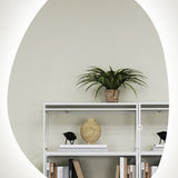 4goodz Asymmetrische Badkamerspiegel met LED-verlichting 70x50 cm