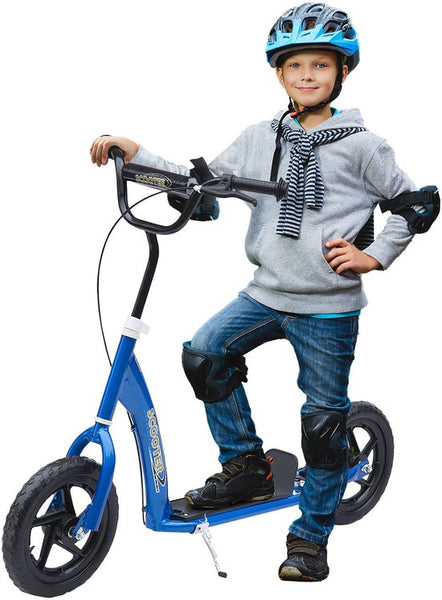 Scooter Step hoogteverstelbaar 12 inch - Blauw