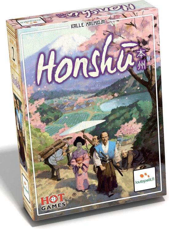 HOT Games Honshu - Strategisch kaartspel voor 12 rondes - Scoor punten