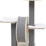 4animalz® Stabiele Krabpaal met katten Loopwiel - 106 cm hoog