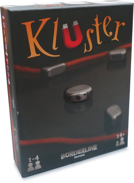 Kluster - Gezelschapsspel - Magnetenspel - 1 tot spelers - vanaf jaar