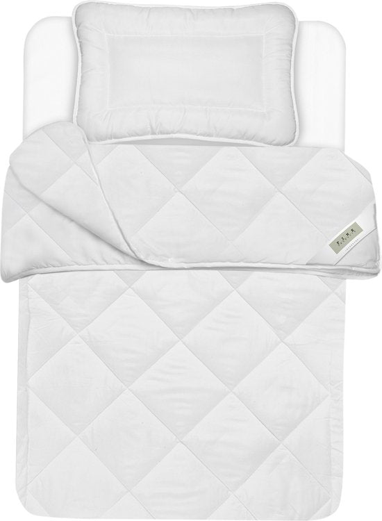 Hanse® 4-Seizoenen Kinderdekbed - 100x135cm - 200gr/300gr & kussen