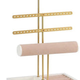 NovaWare - Juwelenhouder - Organizer - Sieradenhouder - Sieradenrekje - Oorbellenrekje - Goud
