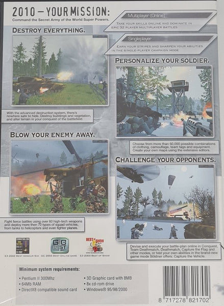 Soldner II Secret Wars - (2004) -PC