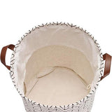 Wasmand Opvouwbaar - Opbergzak - 60L - Waterproof - Zwart-wit - Opvouwbare Wasszak