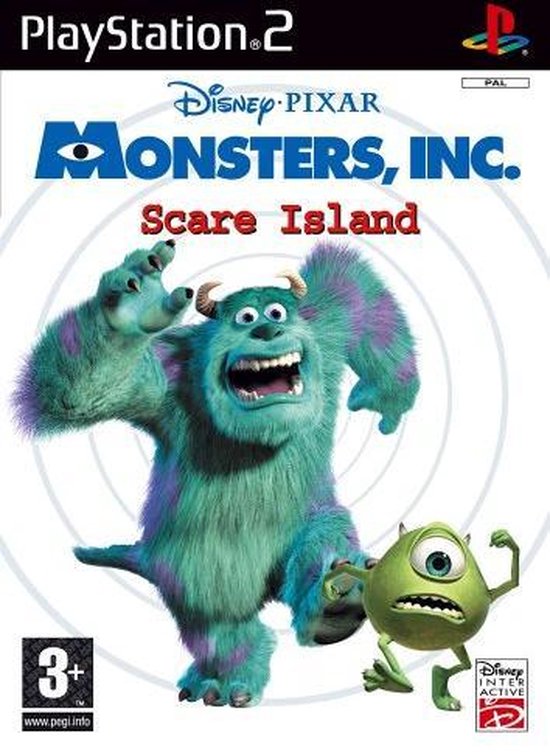 Monsters Inc. Scare Island -PS2