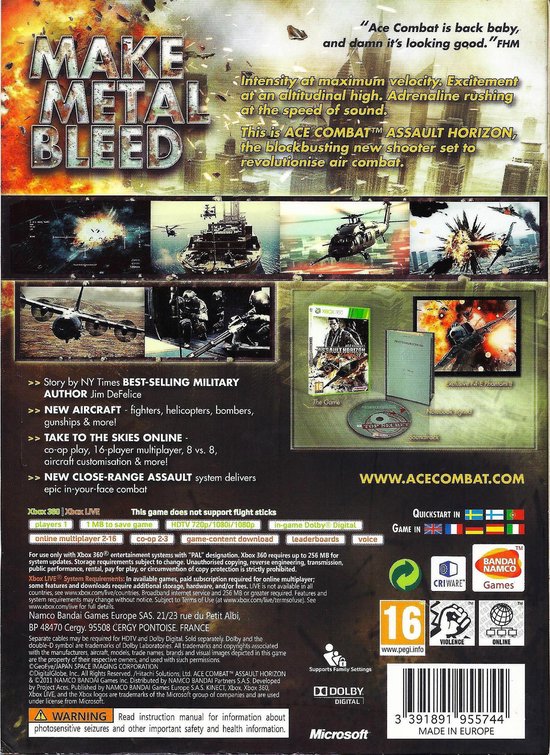 Ace Combat: Assault Horizon - Limited Edition