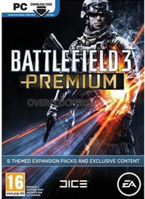 Battlefield 3: Premium (Code in a Box) -PC