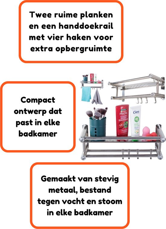 Doucherek - Doucherek hangend - Doucherekjes - Organizer - Badkamer organizer